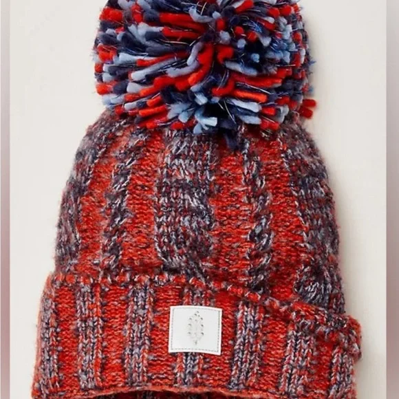 Gorgeous, Free People Pom Party Reflective Beanie❤️ - Picture 7 of 8